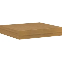 vidaXL Væghylde Vægmonteret Beige 23 x 23,5 x 4 cm Konstrueret træ