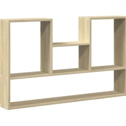 vidaXL væghylde 99x15x60 cm konstrueret træ sonoma-eg