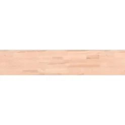 vidaXL væghylde 100x20x4 cm massivt bøgetræ