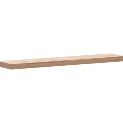 vidaXL væghylde 100x20x4 cm massivt bøgetræ