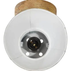 vidaXL væglampe 25 W 11,5x11,5x25 cm E27 rustik blå