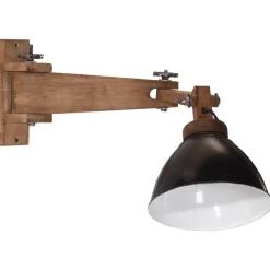 vidaXL væglamper 150 cm 25 W E27 sort