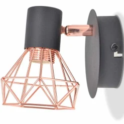 vidaXL væglamper 2 stk. med 2 LED-pærer 8 W