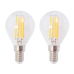 vidaXL væglamper 2 stk. med 2 LED-pærer 8 W