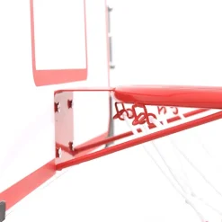 vidaXL vægmonteret basketballkurv med plade 5 dele