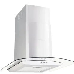 vidaXL vægmonteret emhætte 60 cm rustfrit stål 756 m³/t LED