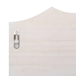 vidaXL vægmonteret knagerække 50 x 10 x 23 cm træ hvid
