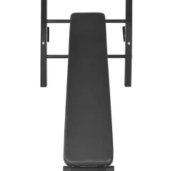 vidaXL vægmonteret multifunktionel fitness-styrketårn sort