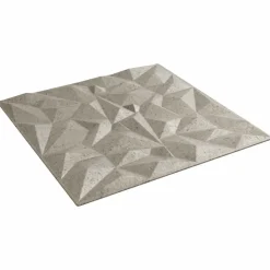 vidaXL Vægpaneler 12 pcs Amethyst Beton 50 x 50 cm XPS Skum