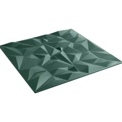 vidaXL Vægpaneler 24 pcs Amethyst Grøn 50 x 50 cm XPS Skum