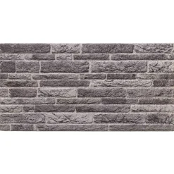 vidaXL Vægpaneler 10 pcs Antracit 100 x 50 cm EPS Skum