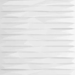 vidaXL Vægpaneler 48 pcs Hvid Sten 50 x 50 cm XPS Skum