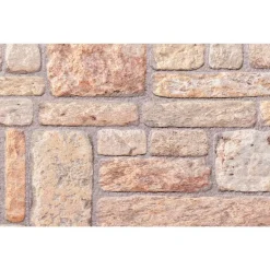 vidaXL Vægpaneler 10 pcs Lys brun og hvid 100 x 50 cm EPS Skum
