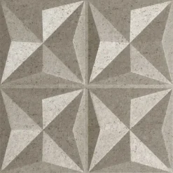 vidaXL Vægpaneler 12 pcs Origami Beton 50 x 50 cm XPS Skum