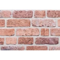 vidaXL Vægpaneler 10 pcs Rød 100 x 50 cm EPS Skum