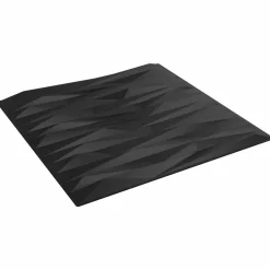 vidaXL Vægpaneler 48 pcs Sort Sten 50 x 50 cm XPS Skum