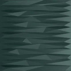 vidaXL Vægpaneler 48 pcs Stone Grøn 50 x 50 cm XPS Skum