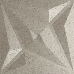vidaXL Vægpaneler Stjerne 12 pcs Star Beton 50 x 50 cm XPS Skum