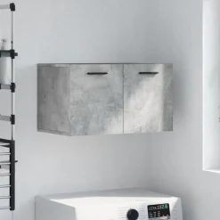 vidaXL vægskab 60x36,5x35 cm konstrueret træ betongrå