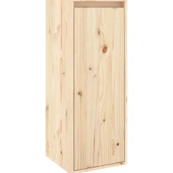 vidaXL vægskab 30x30x80 cm massivt fyrretræ