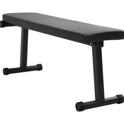 vidaXL Vægtbænk Sort 108 x 27 x 41 cm Pulverlakeret stål