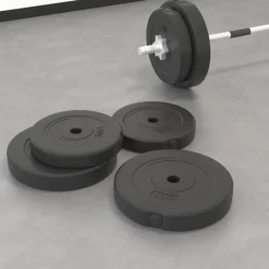 vidaXL vægtskiver 4 stk. 30 kg cement