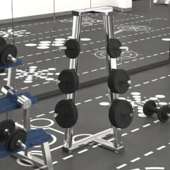 vidaXL vægtskiver 6 stk. 30 kg støbejern