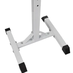 vidaXL vægtstang- og squat-stativ med vægtstang- og håndvægtsæt 30,5kg