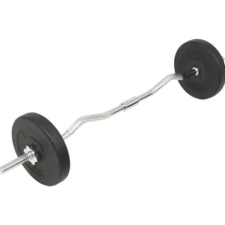 vidaXL vægtstangs- og håndvægtssæt 30 kg