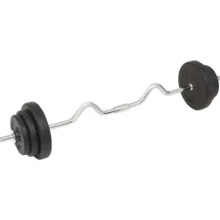 vidaXL vægtstangs- og håndvægtssæt 30 kg