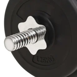 vidaXL vægtstangs- og håndvægtssæt 30 kg