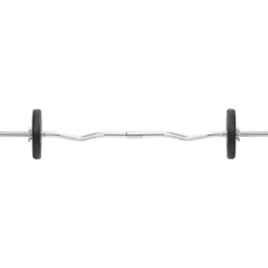 vidaXL vægtstangssæt med håndvægte 30 kg