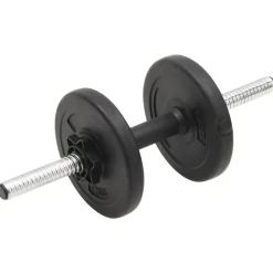 vidaXL vægtstangssæt med håndvægte 30 kg