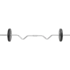 vidaXL vægtstangssæt med håndvægte 30 kg