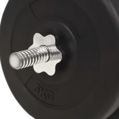 vidaXL vægtstangsæt 30 kg