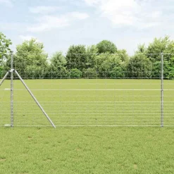vidaXL Vild Heg Hot Dip Galvaniseret 1000 x 120 x 0.18 cm Jern