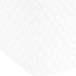vidaXL Vinkelpude Ensfarvet Hvid 69 x 64 x 19 cm Memory Skum