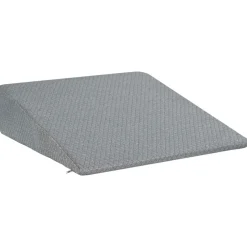 vidaXL Vinkelpude Ensfarvet Grå 69 x 64 x 19 cm Memory Skum