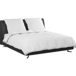 vidaXL Vinter dyne med pude 3 pcs Hvid Dunfjer