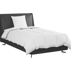 vidaXL Vinter dyne med pude 2 pcs Hvid Dunfjer