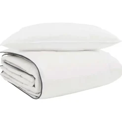 vidaXL Vinter dyne med pude 2 pcs Hvid Dunfjer