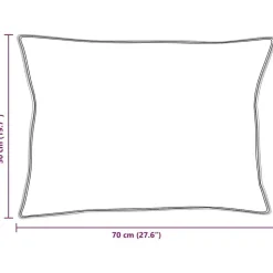 vidaXL Vinter dyne med pude 2 pcs Hvid Dunfjer