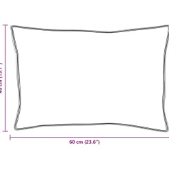 vidaXL Vinter dyne med pude 3 pcs Hvid Microfiber