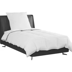 vidaXL Vinter dyne med pude 2 pcs Hvid Dunfjer
