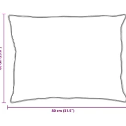 vidaXL Vinter dyne med pude 3 pcs Hvid Microfiber