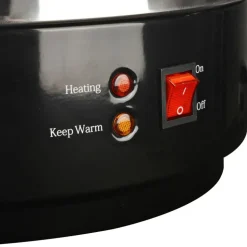 vidaXL vinvarmer rustfrit stål 15 l 2500 W