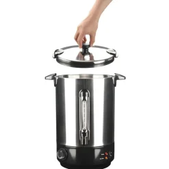 vidaXL vinvarmer rustfrit stål 15 l 2500 W