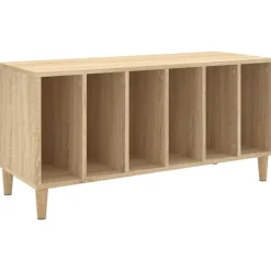 vidaXL vinylskab 100x38x48 cm konstrueret træ sonoma-eg