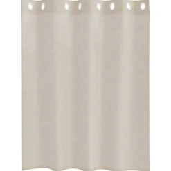 vidaXL Voile Gardin 2 pcs Sandfarvet 140 x 140 cm Polyester