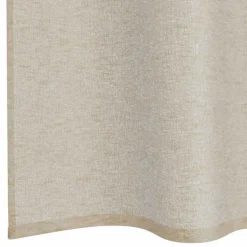 vidaXL Voile Gardin 2 pcs Sandfarvet 140 x 140 cm Polyester